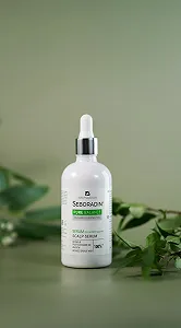 Сыворотка Seboradin Укрепляющая для тонких волос для жирной кожи головы Интенсивный уход за кожей головы Регулирование Sebum Алоэ Вера Ниацинамид Pure Ballance 100 мл synthetic.ua - Фото 1