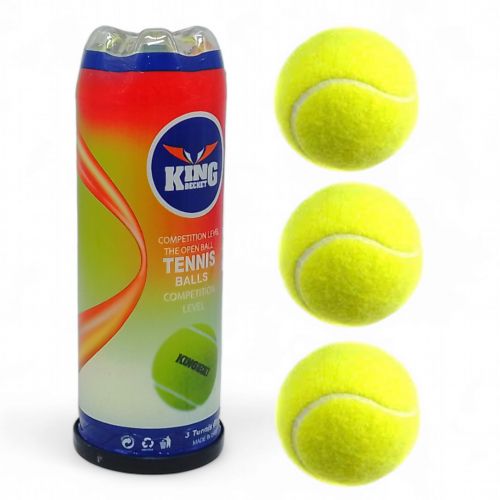 Теннисные мячики в тубусе 3 штуки [tsi244657-TSI], фото №1