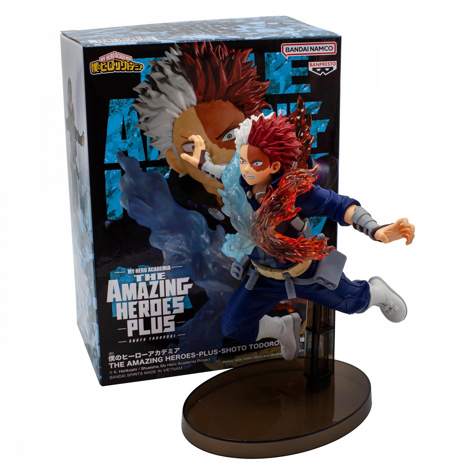 Екшн-фігурка Banpresto Shoto Todoroki My Hero Academia The Amazing Heroes Plus, 12 см, багатокольорова, BP89460P, фото №6