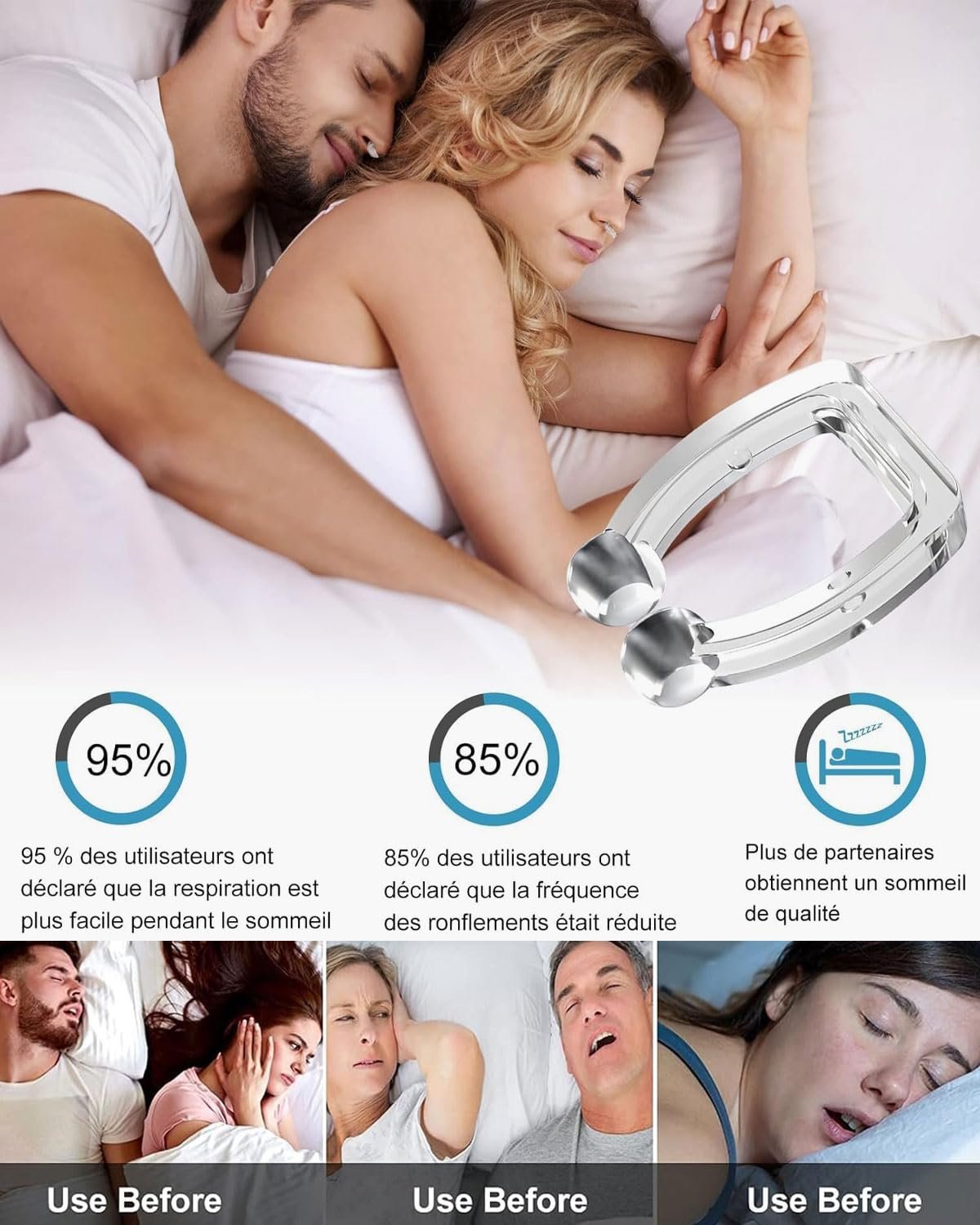 Клипсы против храпа, 6 шт., фото №6