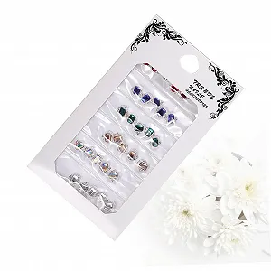 Стразы для ногтей Healvian, 30 шт., плоские, для дизайна ногтей synthetic.ua - Фото 1