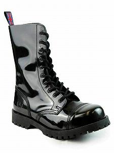 Ботинки Alpha Rangers 10-Hole Ranger Festival Army Gothic Кожаные тактические ботинки synthetic.ua - Фото 1