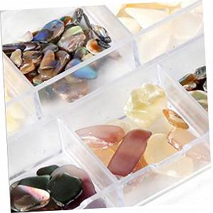 Драгоценные камни для ногтей Beavorty, стразы для ногтей, наклейки на ногти с ракушками, наклейки для ногтей, украшения для ногтей из камней, наклейки на ногти с ракушками, кристаллы synthetic.ua - Фото 1