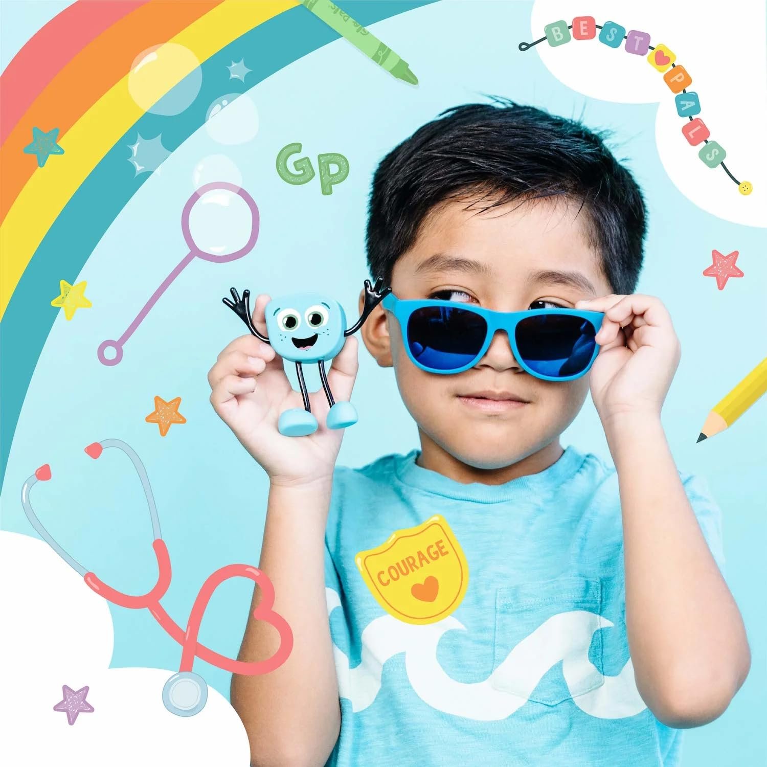 Игрушка для ванной Glo Pals Blair, фото №8