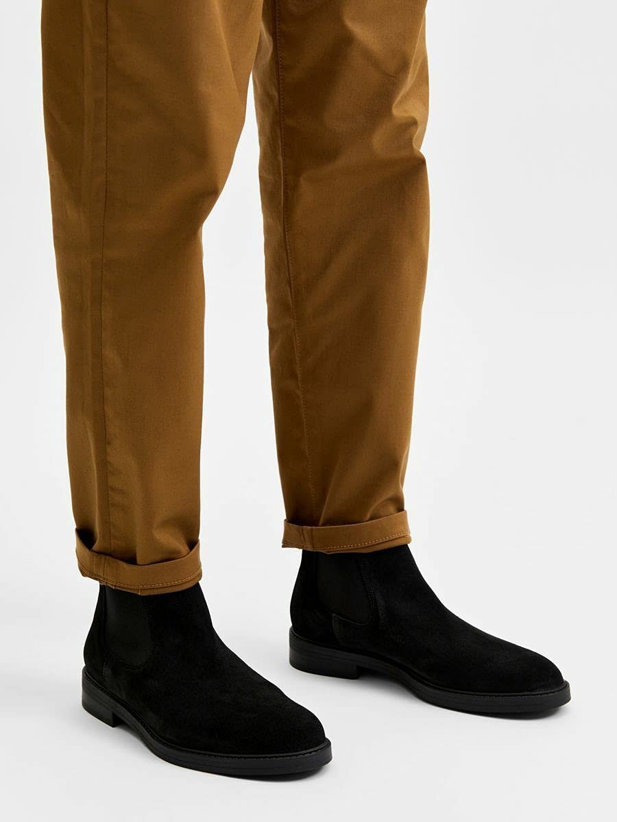 Челсі SELECTED HOMME Slhblake Suede Chelsea Boot B Noos Чоботи, фото №5