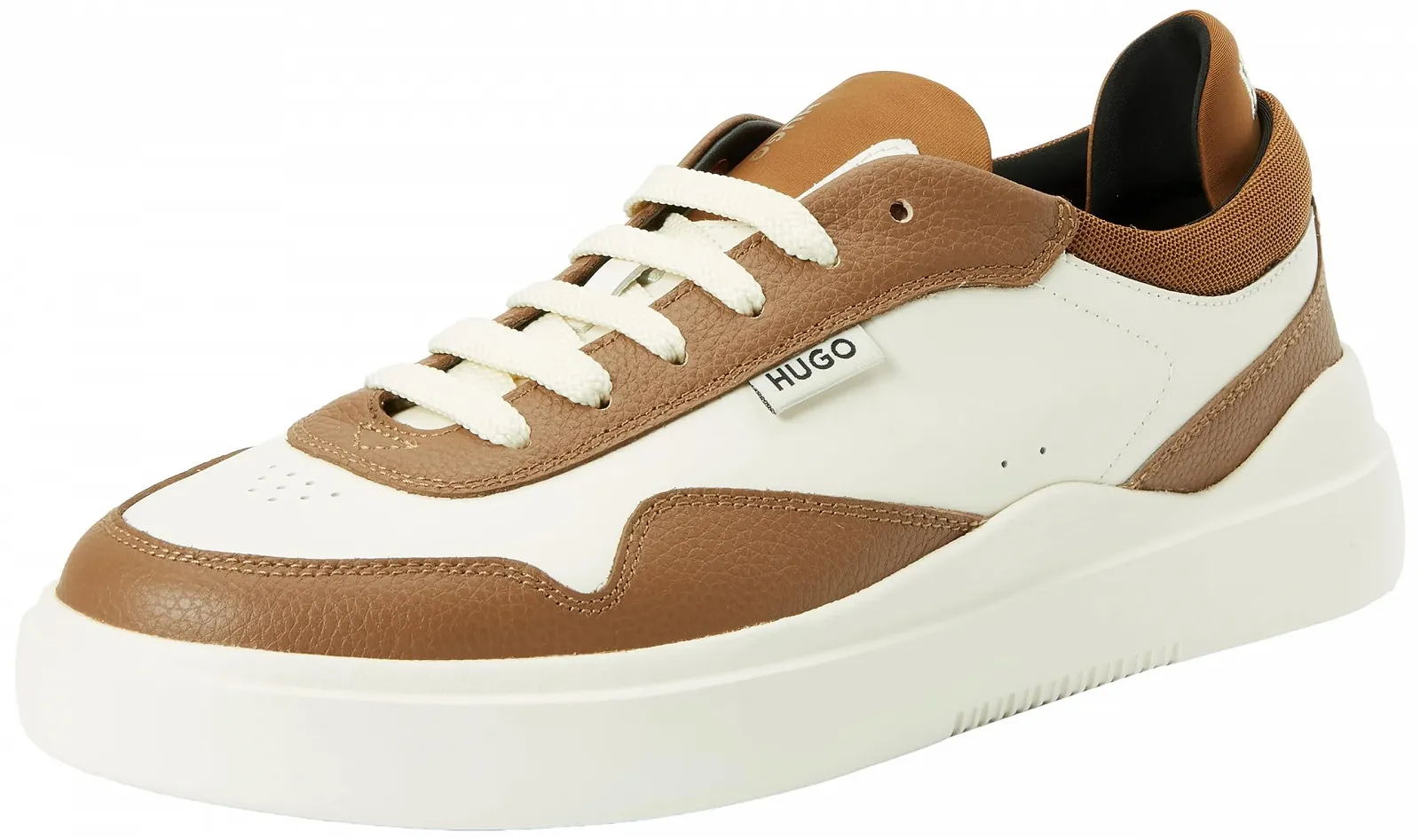 Кросівки HUGO Blake Tenn Шкіряні на шнурівці з кольоровими деталями, фото №1 Кросівки HUGO Blake Tenn Шкіряні на шнурівці з кольоровими деталями, фото №1