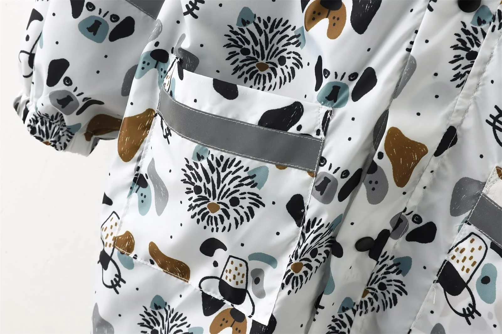 Дощовик пончо Beokeuioe для хлопчиків, легка, фото №7