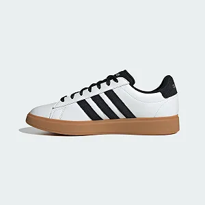 Кеды Adidas Grand Court 2.0 Белый Текстильный Верх synthetic.ua - Фото 1