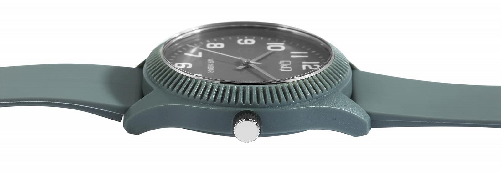 Часы Q&Q Unisex Silicone Pin Buckle 10 Bar Analogue Quartz, фото №4