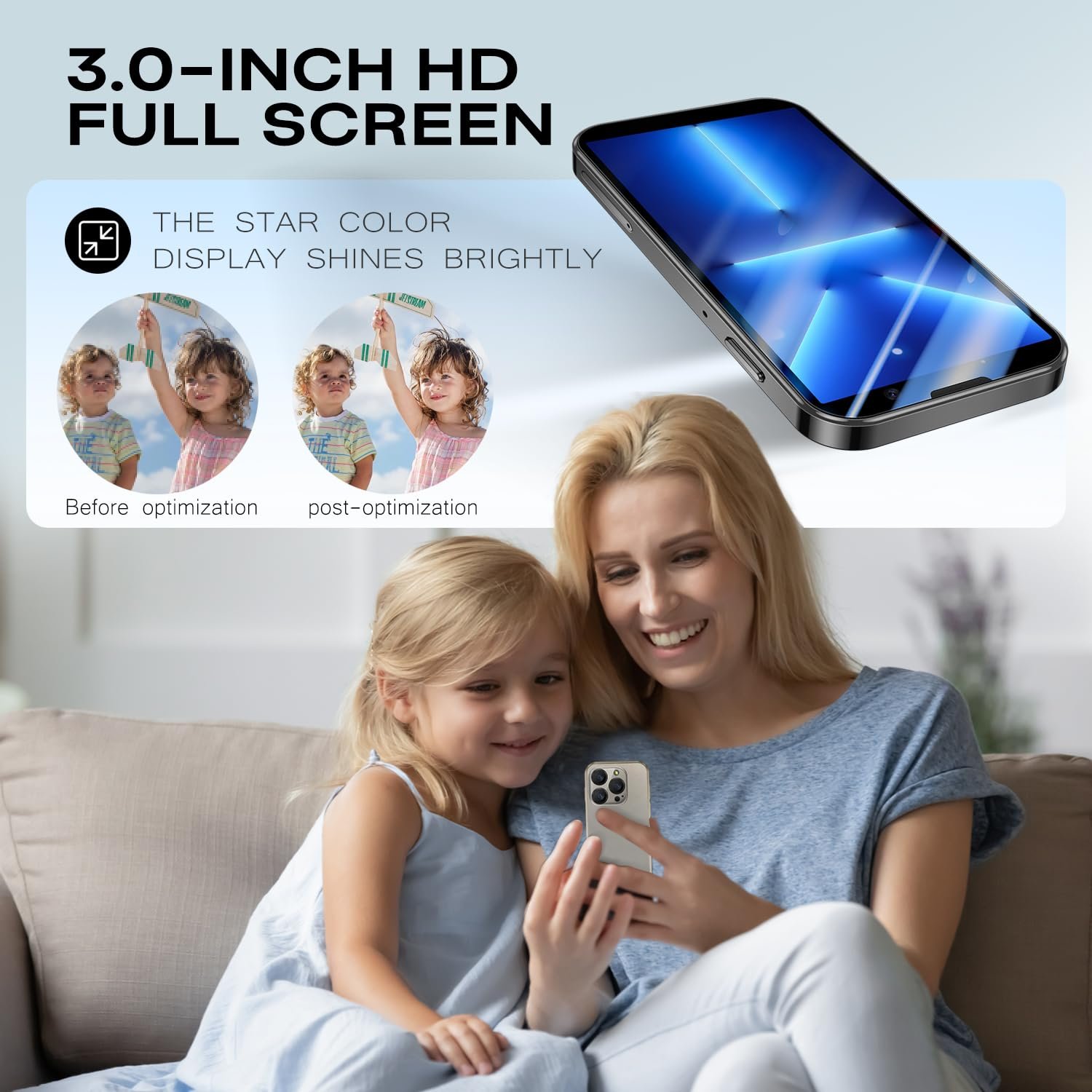 Смартфон XS18pro 3.0" 900 мАг 5MP Pink, фото №6