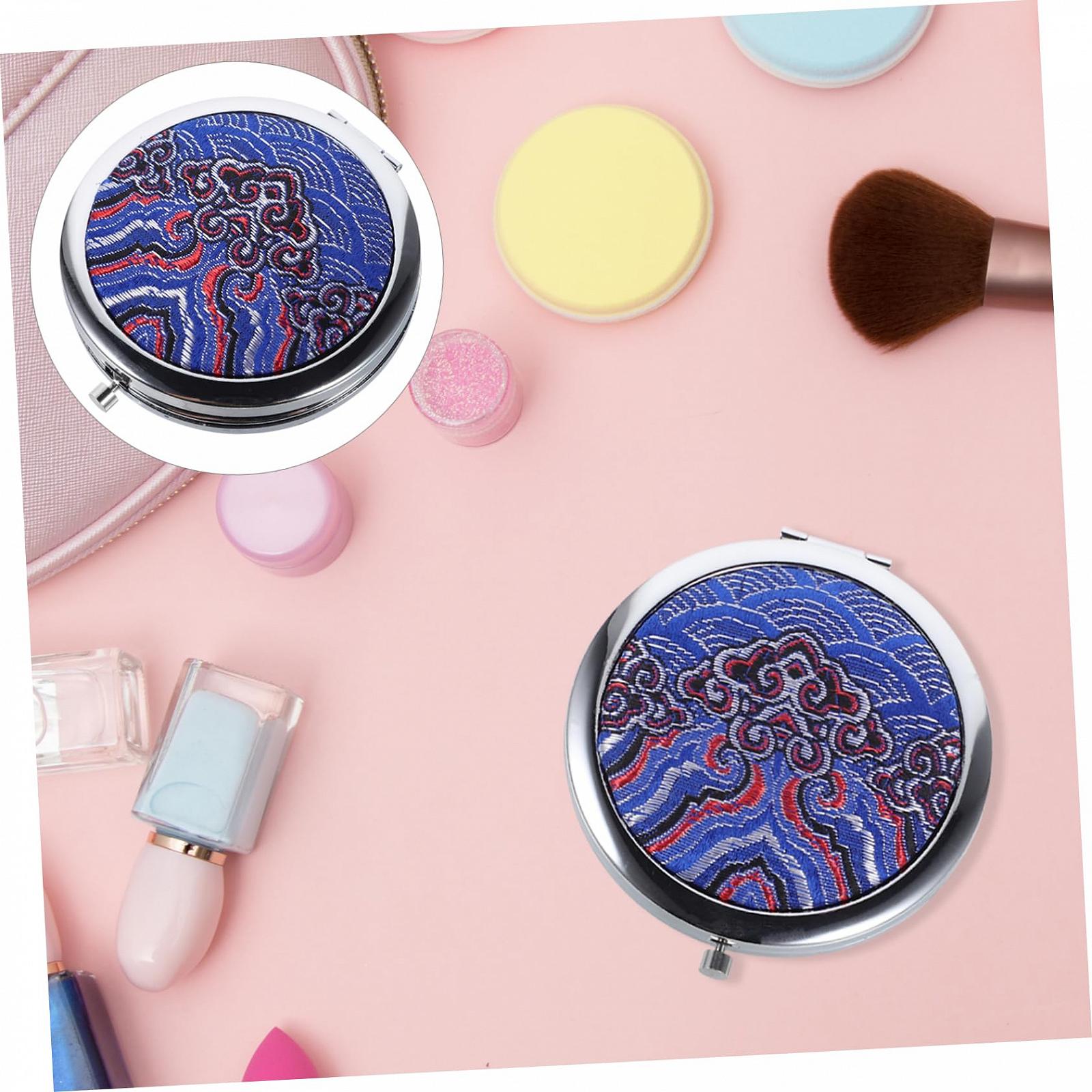 Зеркало Angoily 2 STK Круг Компакт-флип кошелек Металл, фото №7 Зеркало Angoily 2 STK Круг Компакт-флип кошелек Металл, фото №7