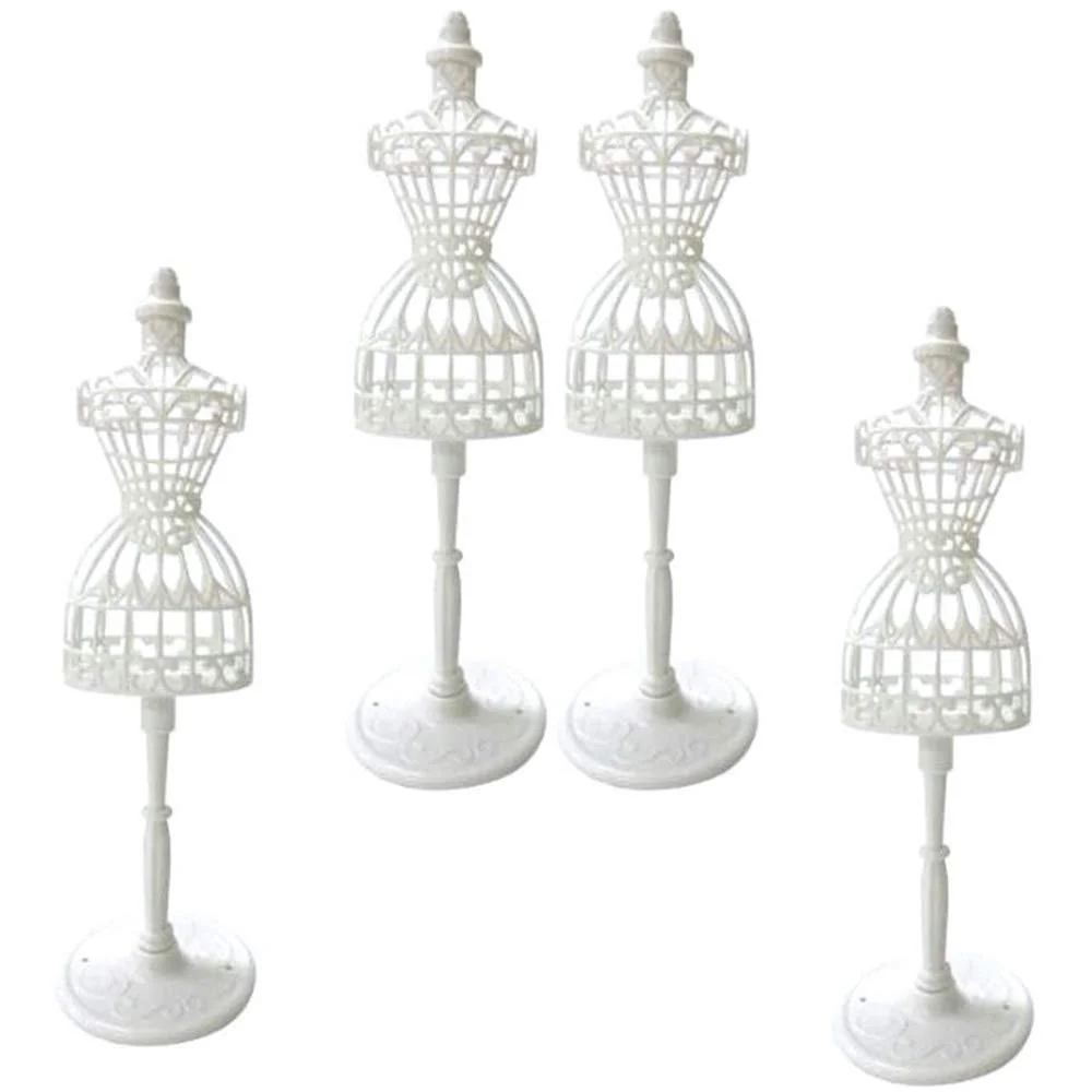 Підставка для одягу POFET для ляльок 1/6, 4 шт, біла, фото №1 Підставка для одягу POFET для ляльок 1/6, 4 шт, біла, фото №1