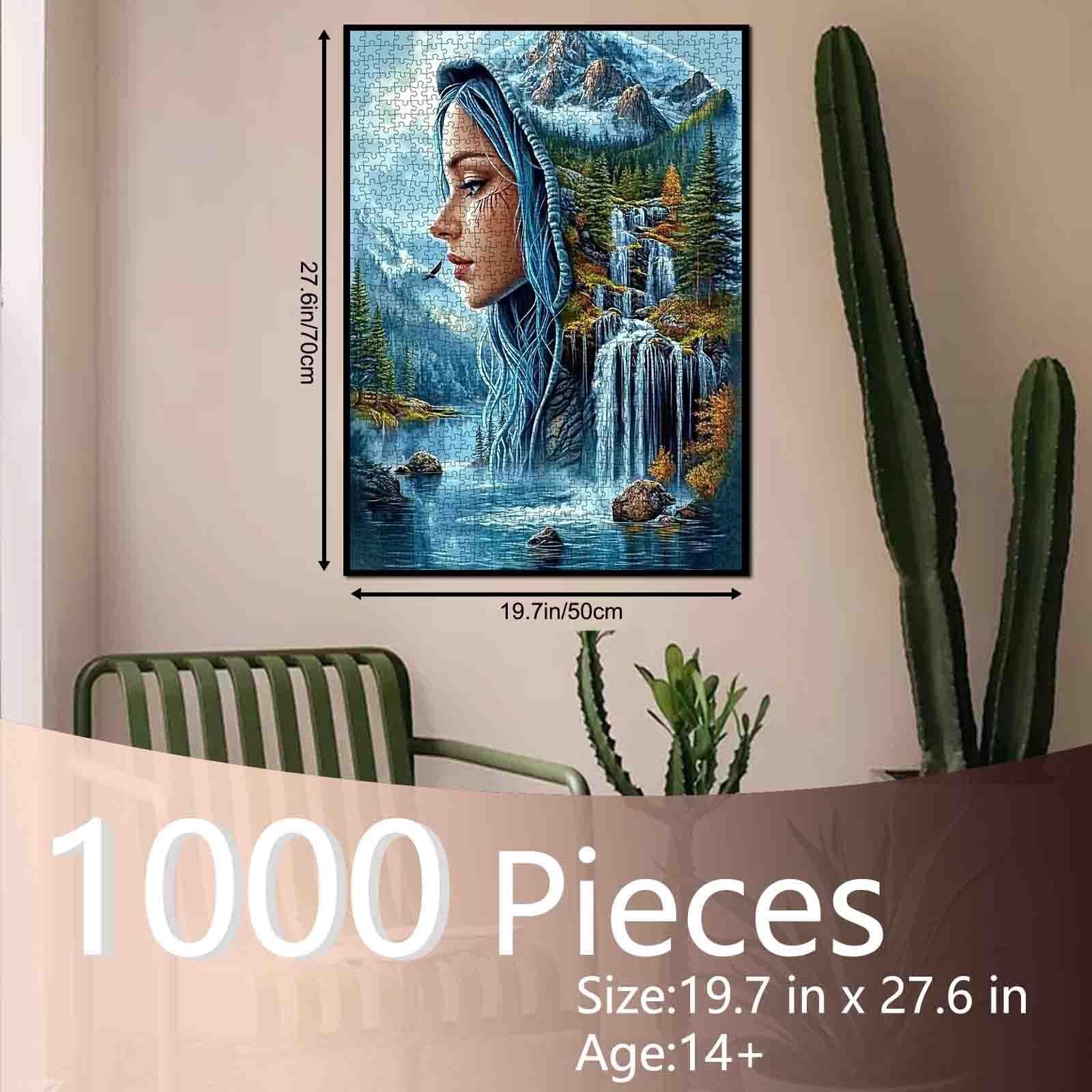 Пазл Fantasy Women 1000 елементів 70 x 50 см HD Quality, фото №1