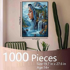 Пазл Fantasy Women 1000 елементів 70 x 50 см HD Quality - Фото 1