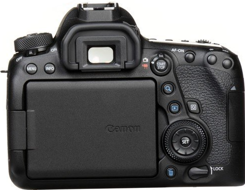 Дзеркальний фотоапарат Canon EOS 6D Mark II 26Мп / CMOS / Full HD 60fps / Wi-Fi / Bluetooth / GPS / NFC / Водонепроникний / Ударостійкий / Чорний, фото №8