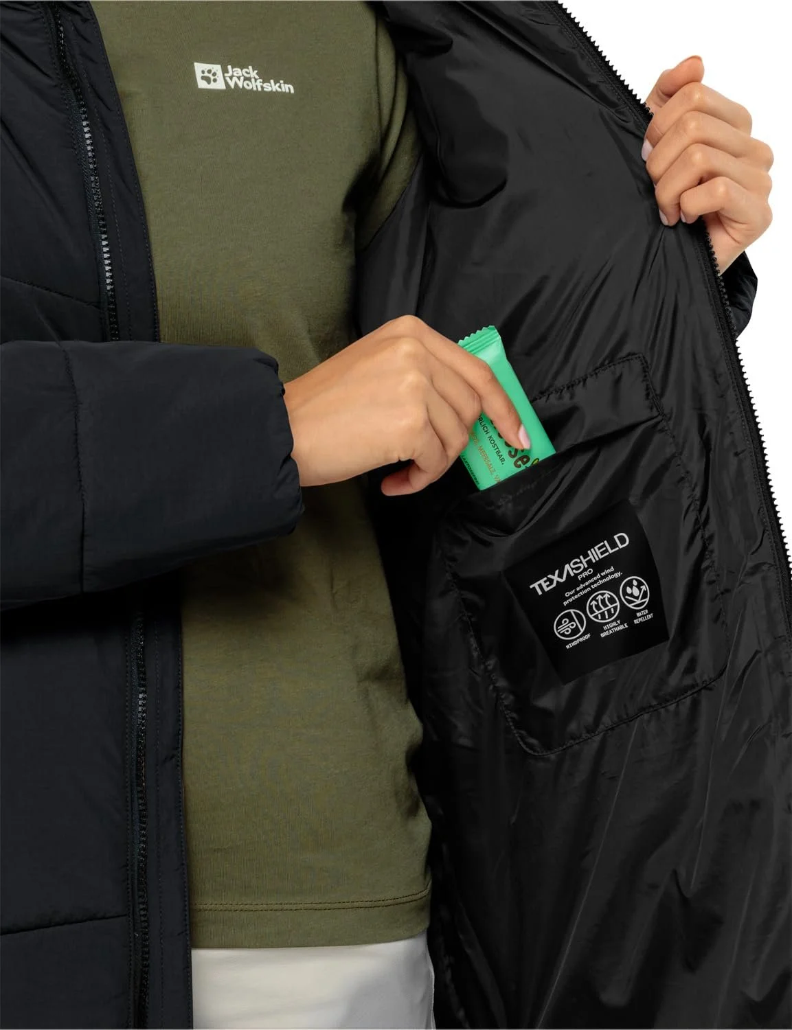 Пальто Jack Wolfskin Karolinger Long W, фото №6