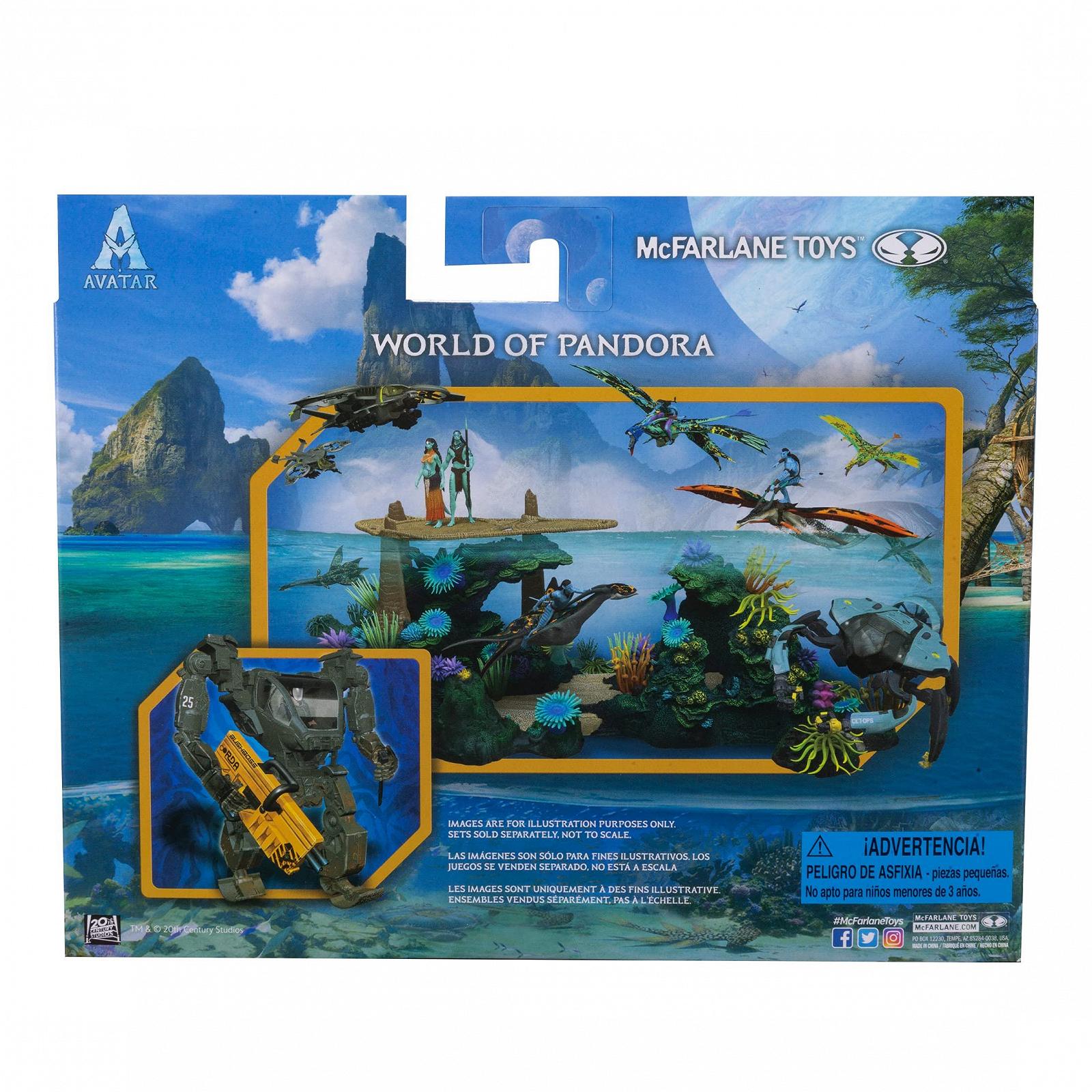 Фигурки Avatar The Way of Water Deluxe Medium Amp Suit с водителем RDA, фото №12