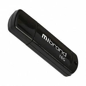 USB флеш-накопичувач Mibrand 16GB Grizzly Black 2.0 MI2.0/GR16P3B - Фото 1