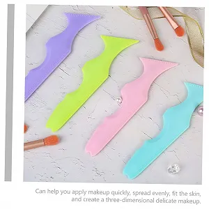 Інструменти для вій FOMIYES Силіконова лінійка краси, трафарети для підводки очей synthetic.ua - Фото 1