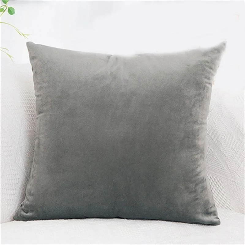 Декоративна наволочка оксамитова 45×45 см – м’яка, стильна, для подушки, фото №1