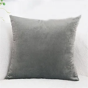 Декоративна наволочка оксамитова 45×45 см – м’яка, стильна, для подушки - Фото 1