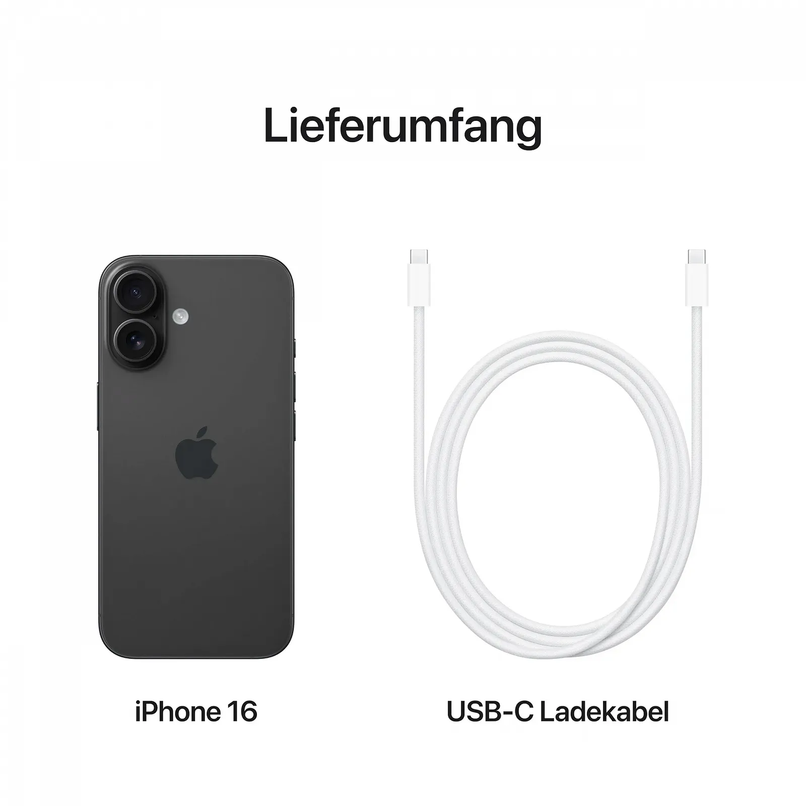Смартфон Apple iPhone 16 128GB, Черный, фото №6