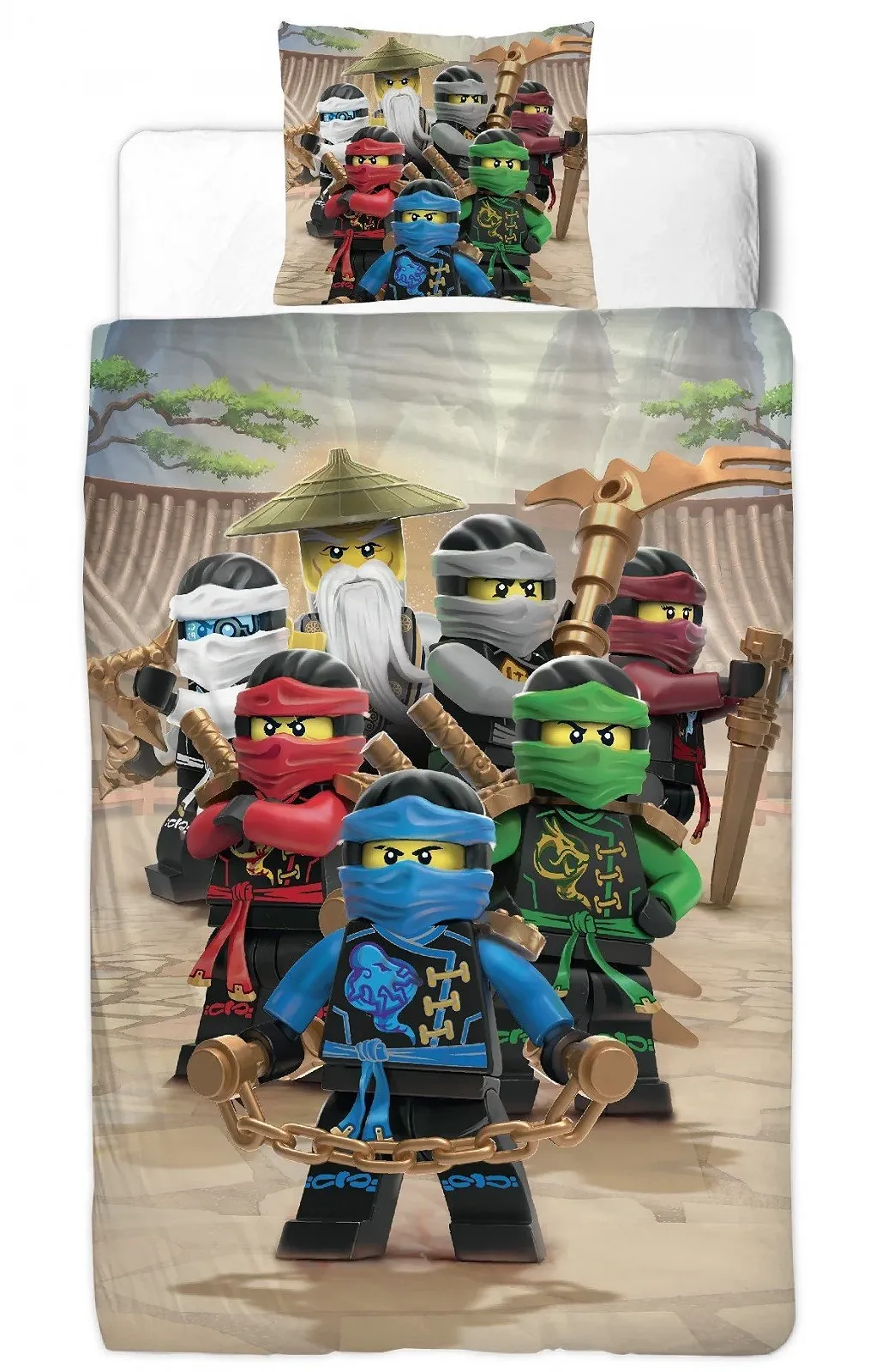 Постельное белье детское Lego Ninjago Be Cool Renforce 100% Хлопок 135 x 200 см, фото №1