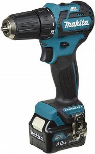 Дриль-шуруповерт Makita DF332DSMJ Безпроводна 10.8 В/4.0 Аг 2 акумулятори та зарядний пристрій у MAKPAC бірюзовий чорний - Фото 1