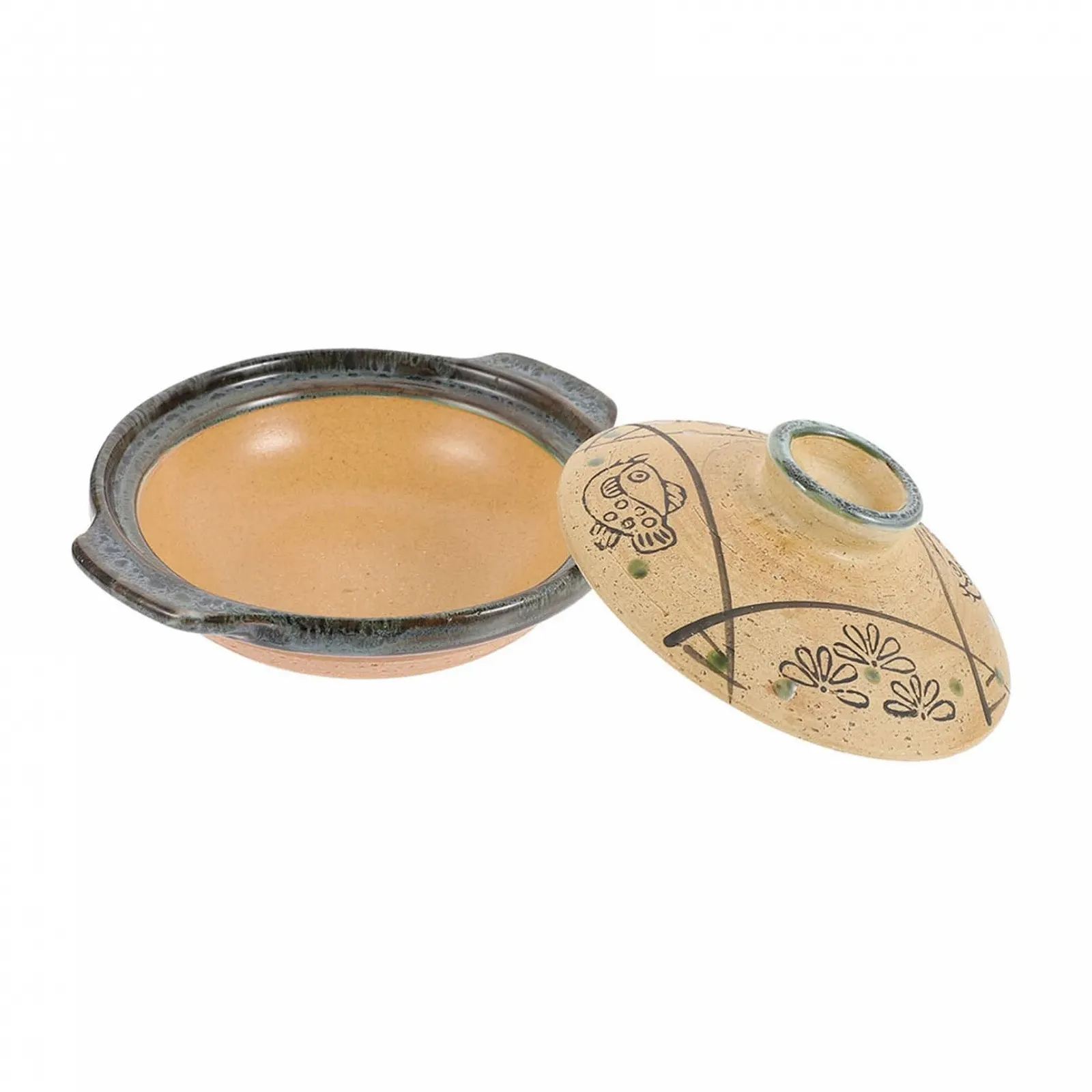 Кастрюля Toyvian японская керамическая термостойкая для риса и супов, фото №1