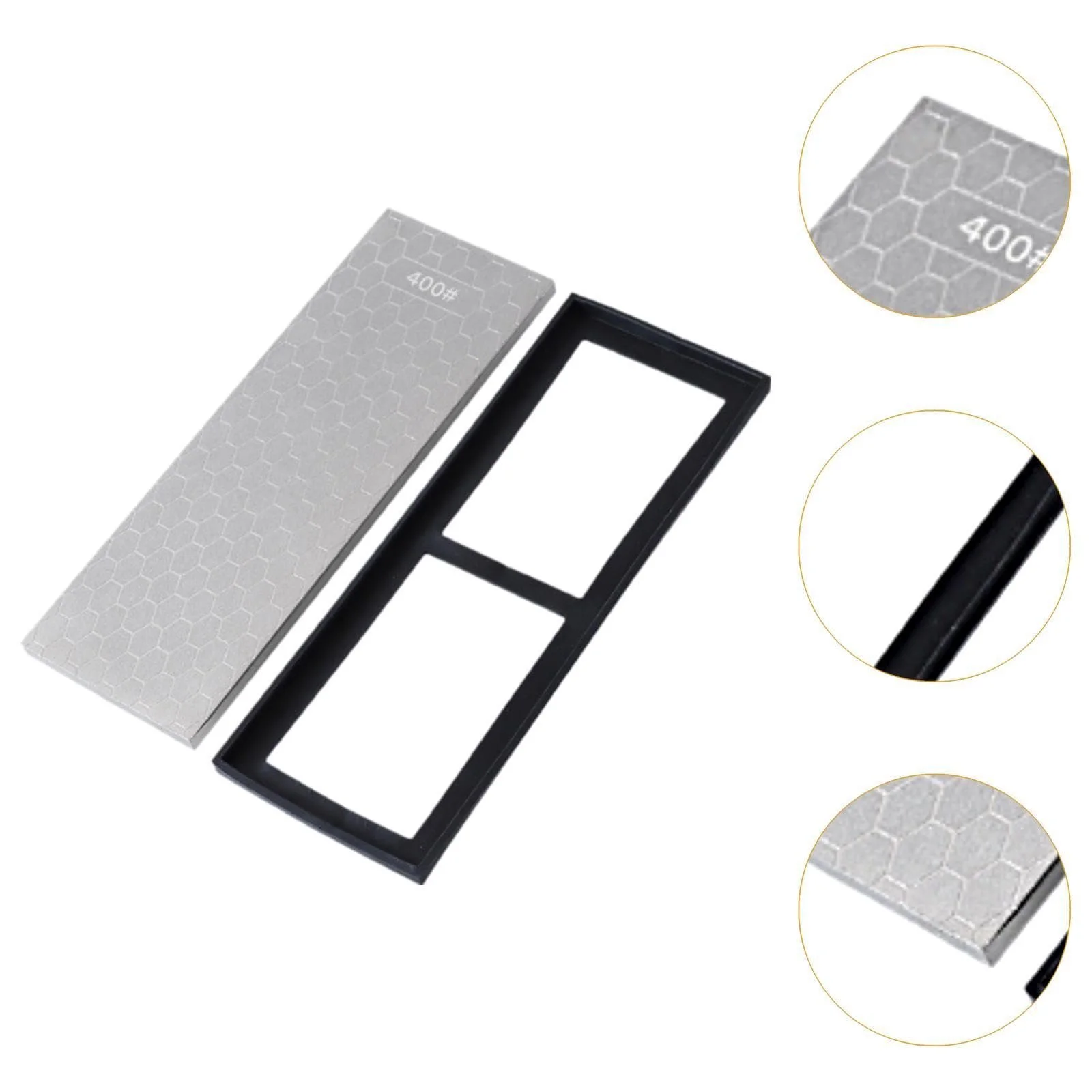 Точильный камень алмазный с нескользящим основанием для пикника и кухни, фото №2