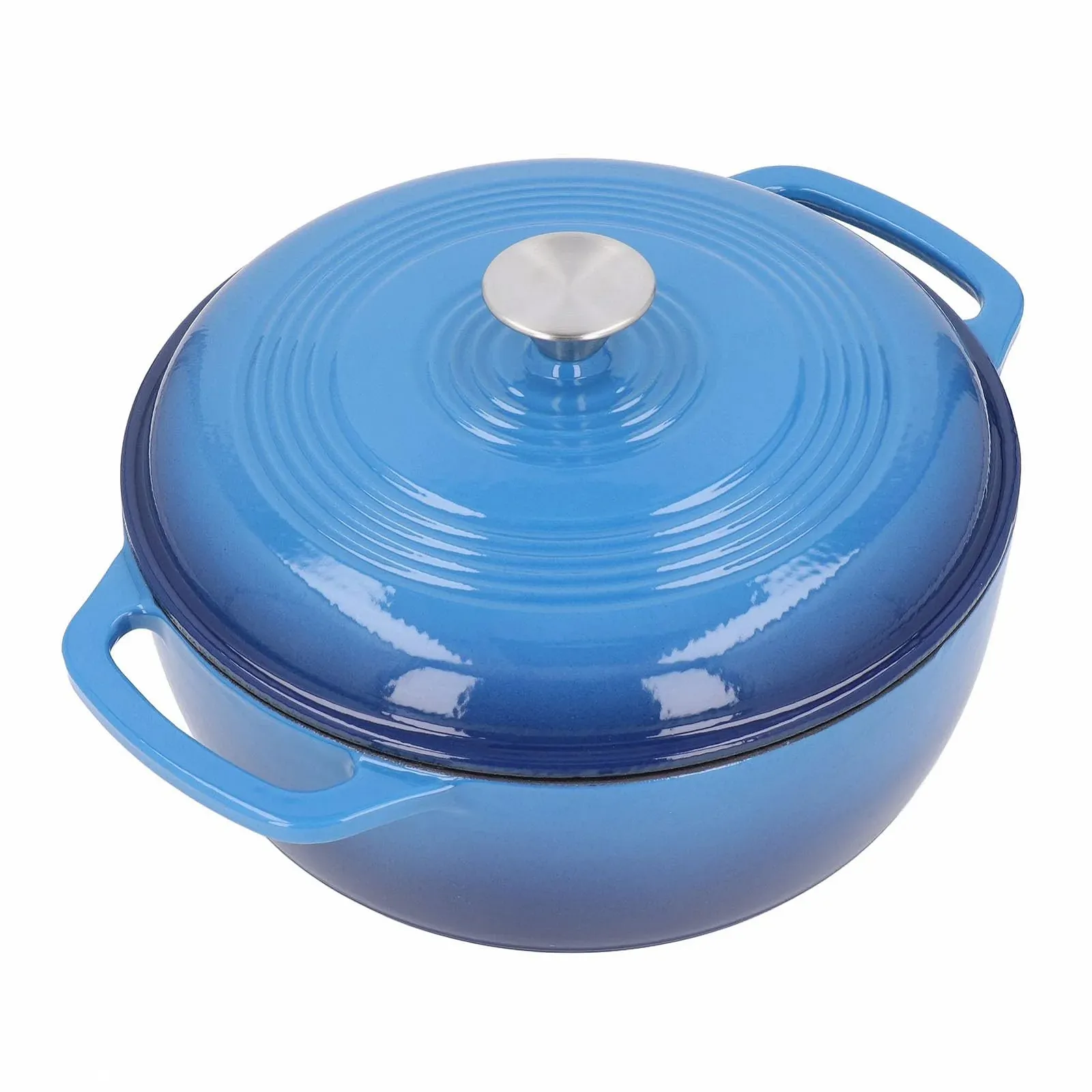 Кастрюля для духовки Fafeicy Эмалированная Круглая Чугунная 7050.00 г, фото №2