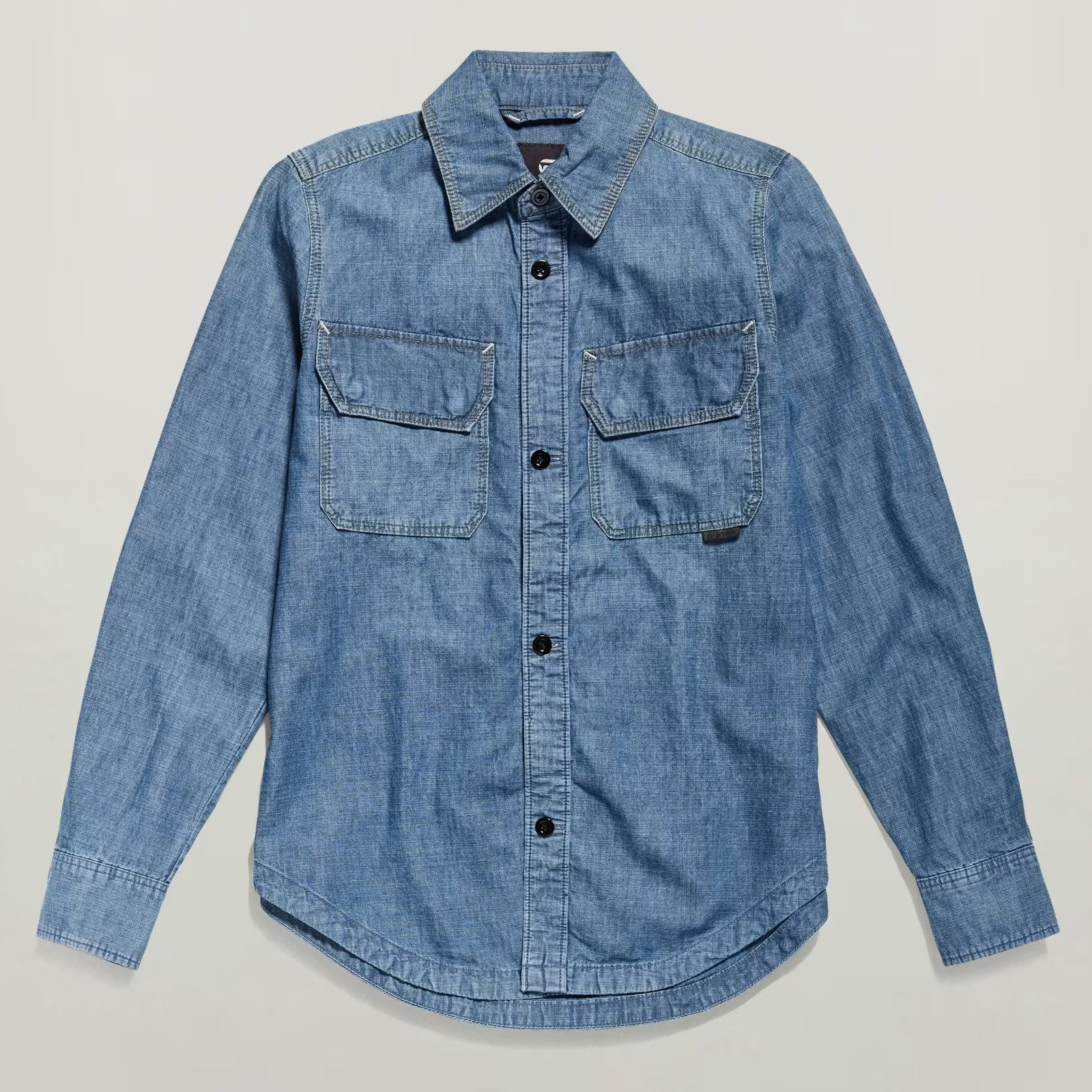 Жіноча сорочка G-Star RAW Flap Pocket Shirt Evergreen - S, фото №4