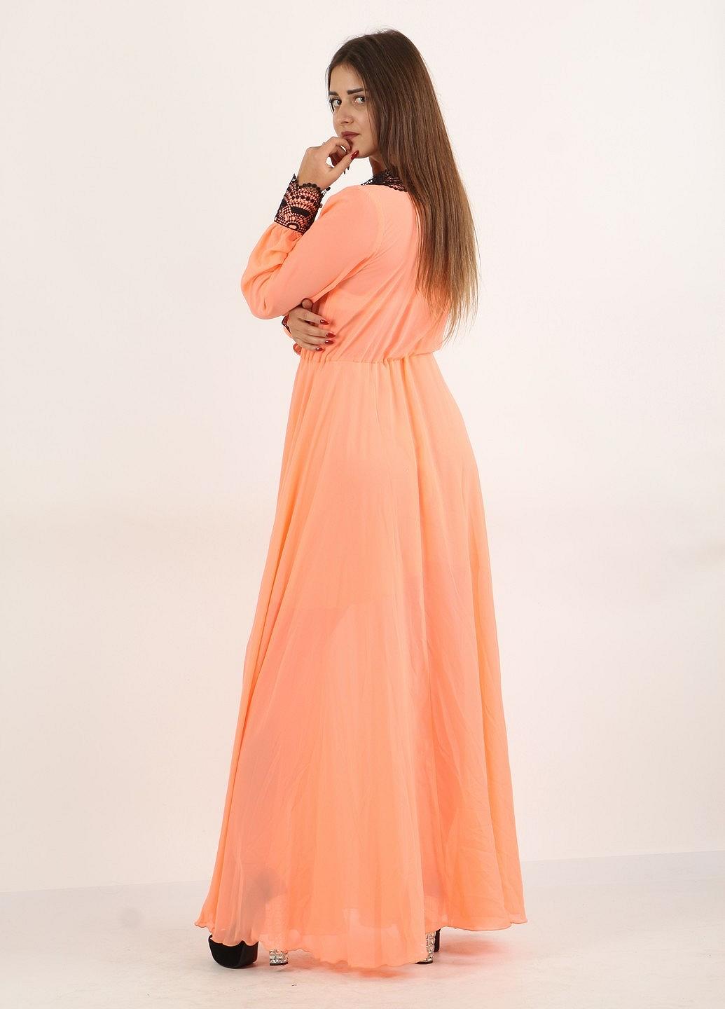 Платье Enna Levoni L Оранжевый (ND-5116-Orange), фото №5