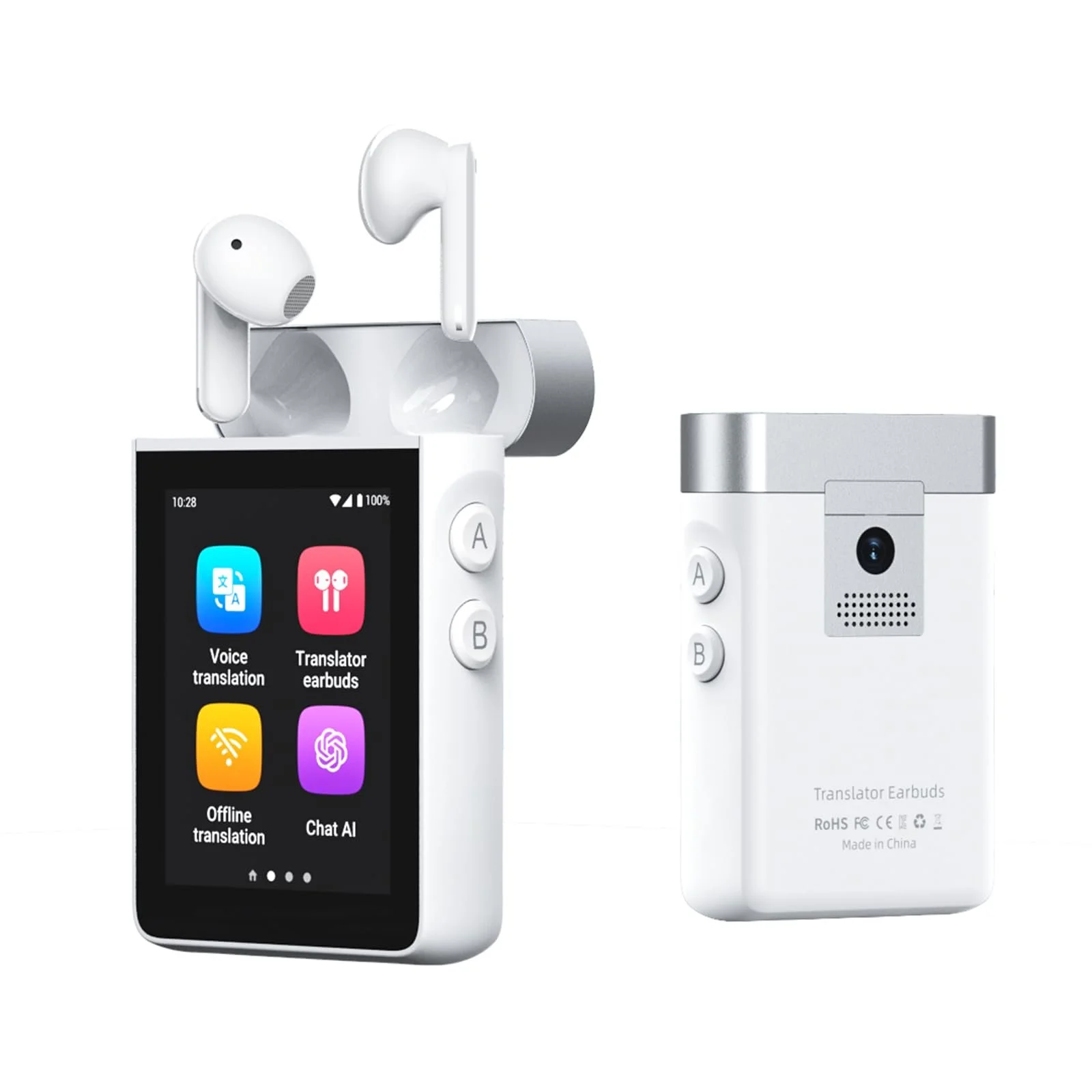 Наушники-переводчики Wooask A9S с Chatgpt, фото №1