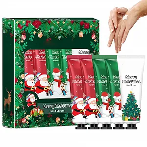 Крем для рук Набір, Різдвяний набір кремів для рук, 5 штук - Фото 1