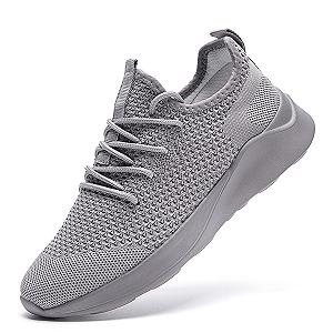 Кросівки UROMGV Чоловічі Спортивні Без шнурків Тенісні Туристичні Легкі Дихаючі для Фітнесу Залу Пробіжок - Фото 1