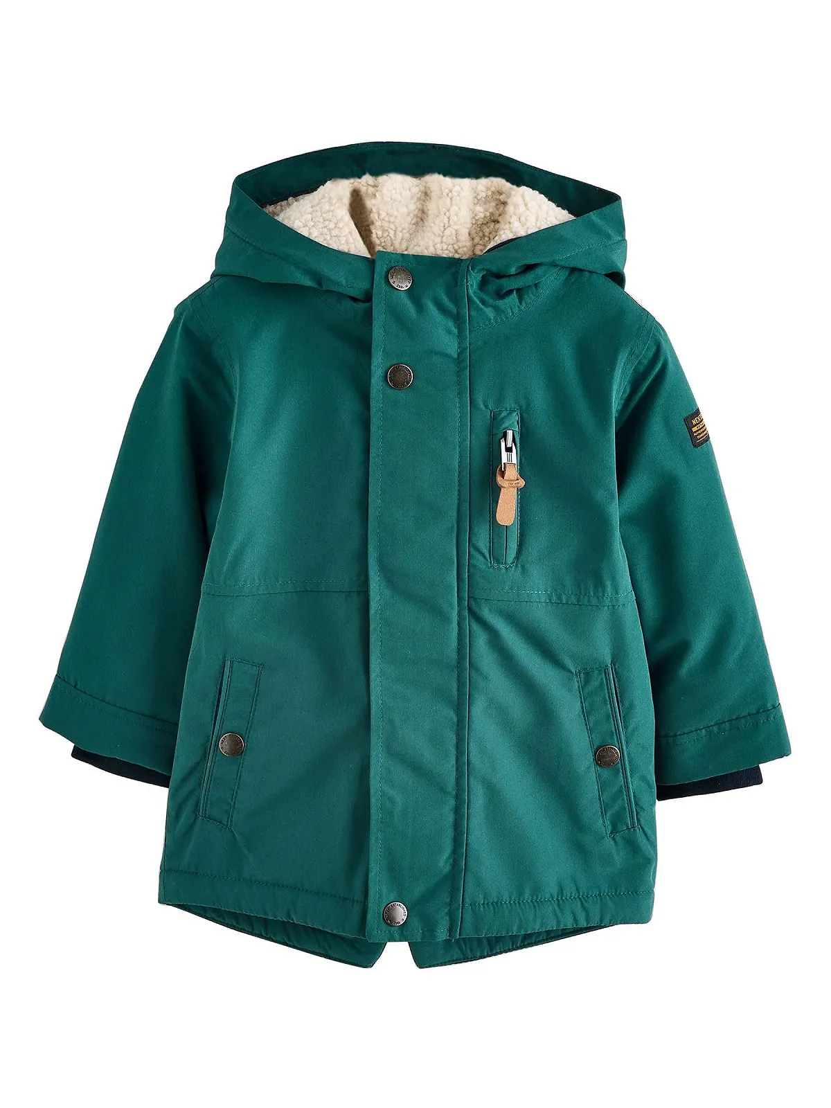 Водонепроникна парка для хлопчиків Next з підкладкою Borg, фото №1