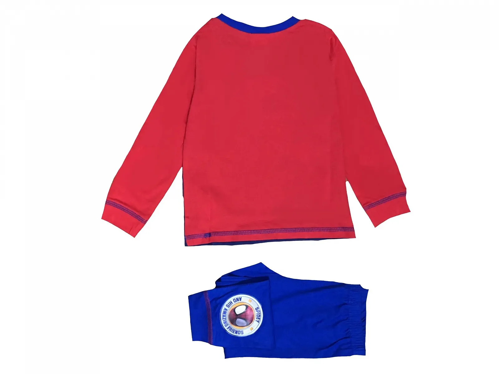 Піжама Людина-павук Marvel Spidey & Friends для хлопчиків Синьо-червона, фото №6