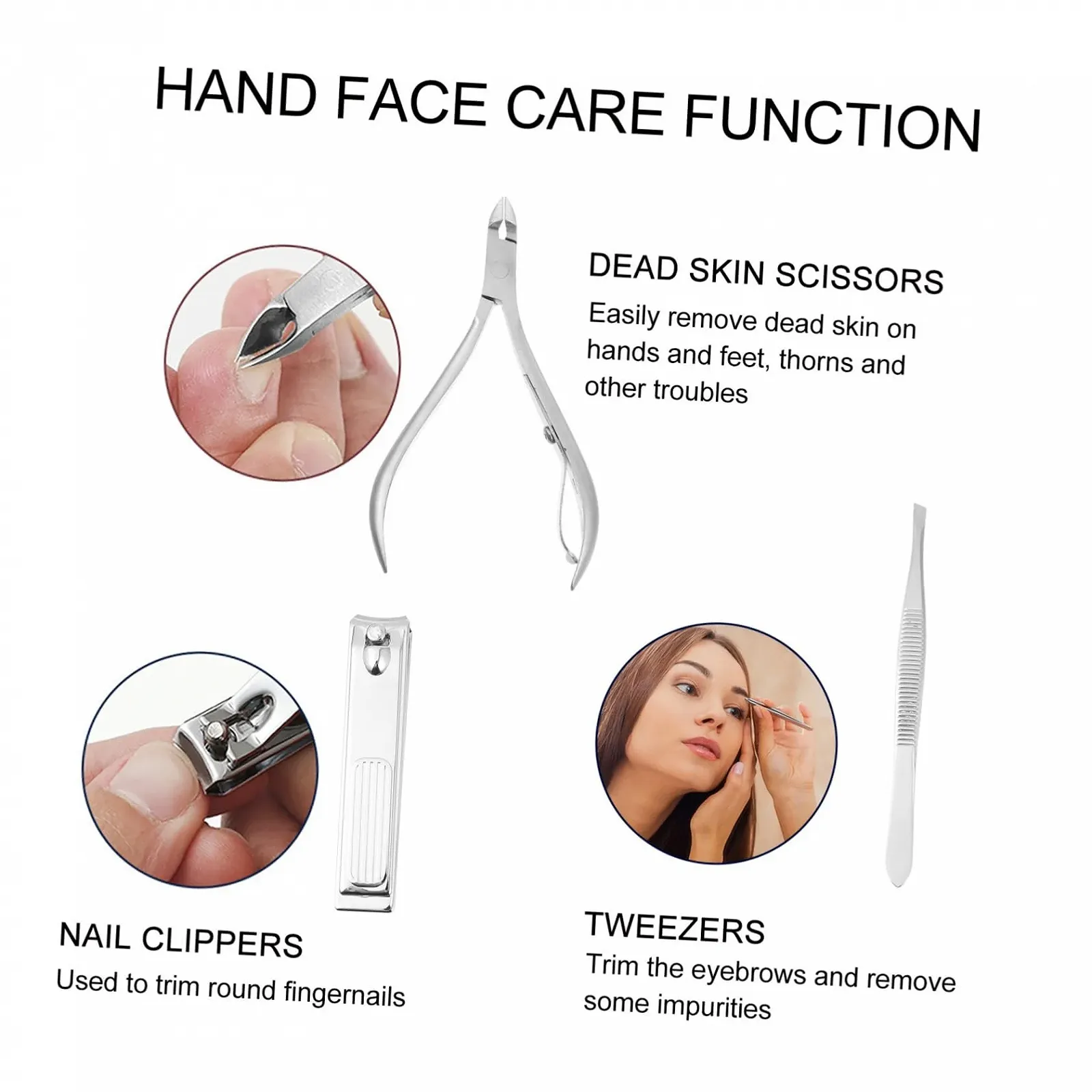 Набор для маникюра и педикюра CALLARON 9 шт. Профессиональный из нержавеющей стали, фото №9 Набор для маникюра и педикюра CALLARON 9 шт. Профессиональный из нержавеющей стали, фото №9