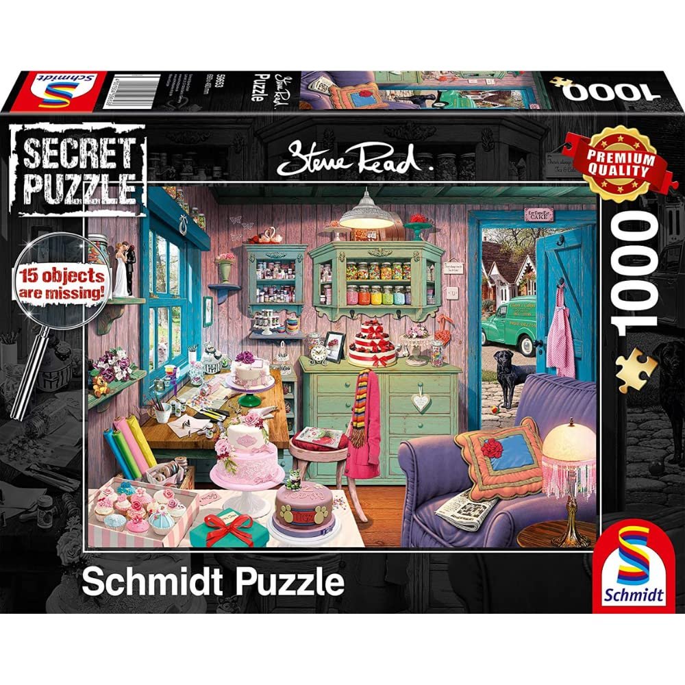 Пазл Schmidt Spiele Secret Grandmother House 59653 1000 деталей разноцветный, фото №2 Пазл Schmidt Spiele Secret Grandmother House 59653 1000 деталей разноцветный, фото №2