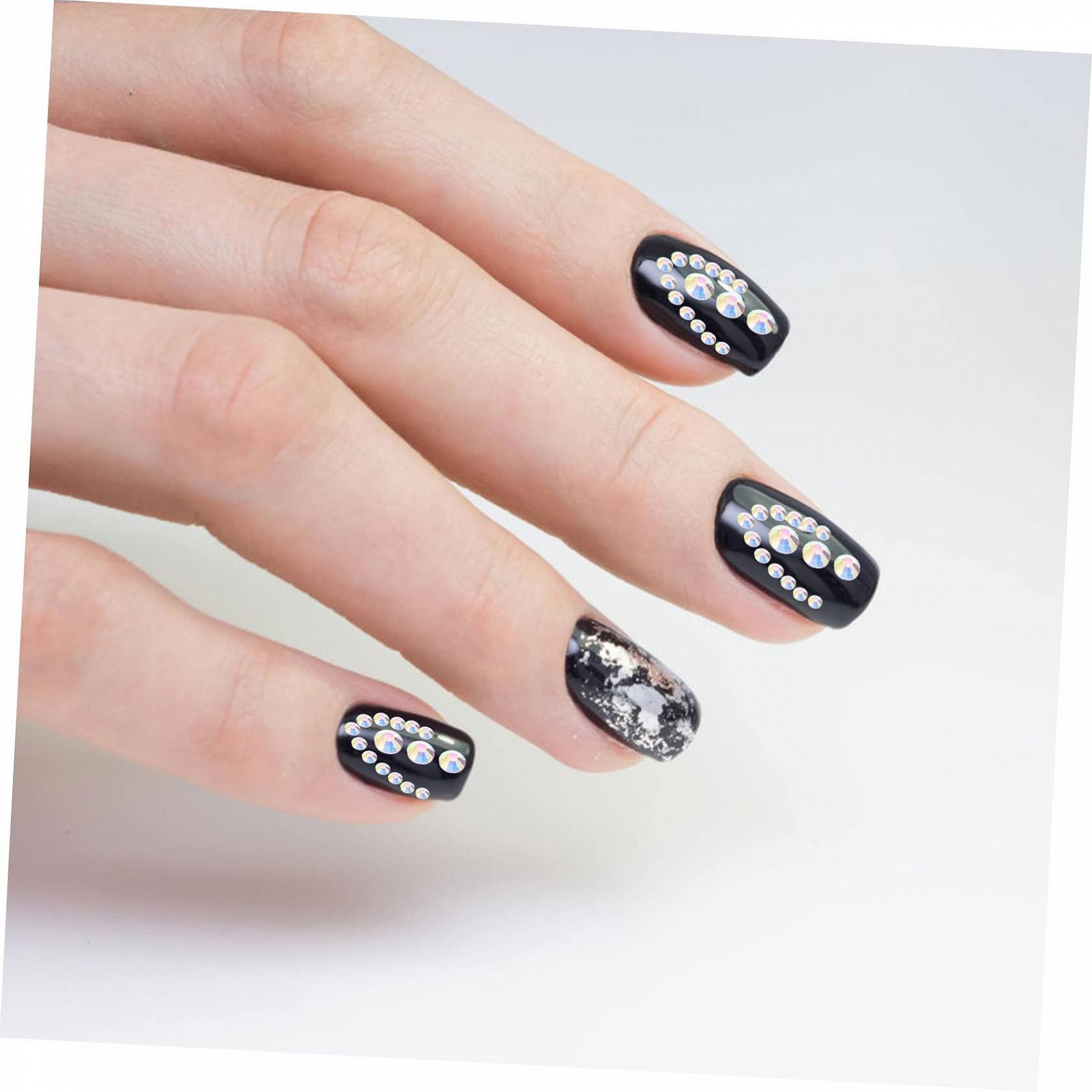 Діамант для нігтів MERRYHAPY для манікюру, блискучі плоскі стрази, аксесуари для DIY, фото №6 Діамант для нігтів MERRYHAPY для манікюру, блискучі плоскі стрази, аксесуари для DIY, фото №6