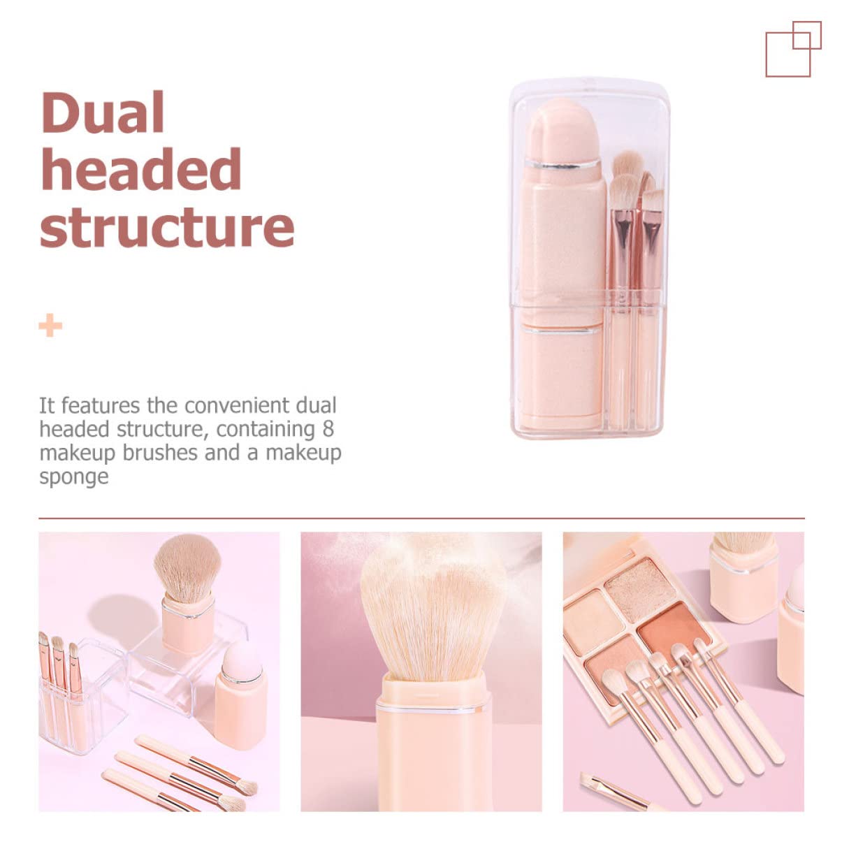 Набор кистей Angoily 4 набора 8 в 1 пластик, фото №6