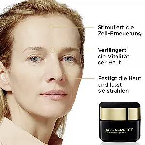 Денний крем L'Oréal Paris Age Perfect Cell Renaissance антивіковий з антиоксидантною формулою та вітаміном Е, 50 мл (2 шт) synthetic.ua - Фото 1