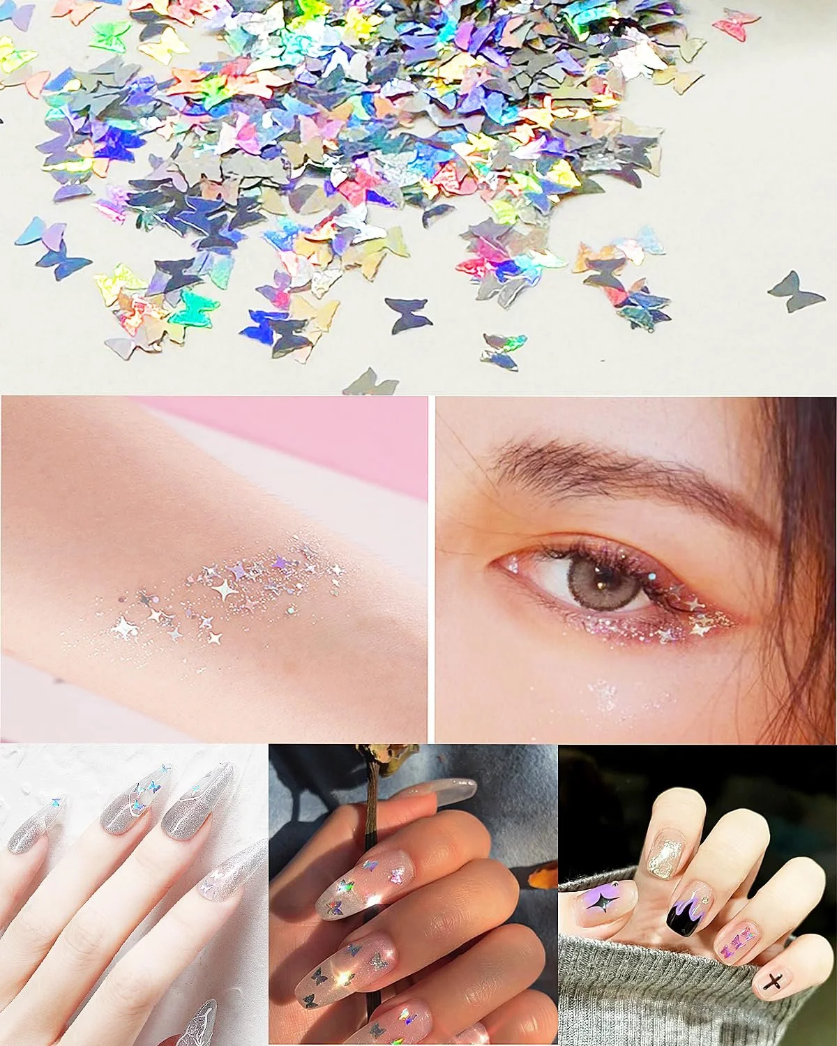 Стразы для ногтей Жемчуг Полукруглые Стразы для ногтей, Блестки, AB Хрустальные Стразы, фото №5