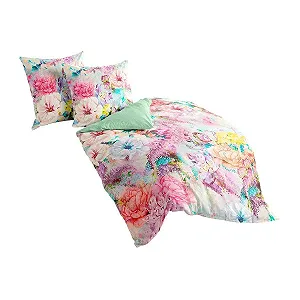 Постільна білизна Traumschlaf Bergamo Мако-сатин 135 x 200 см / 80 x 80 см - Фото 1