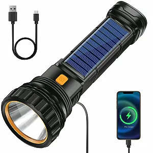 Сонячний LED ліхтар, USB акумуляторний сонячний , з 3 режимами - Фото 1