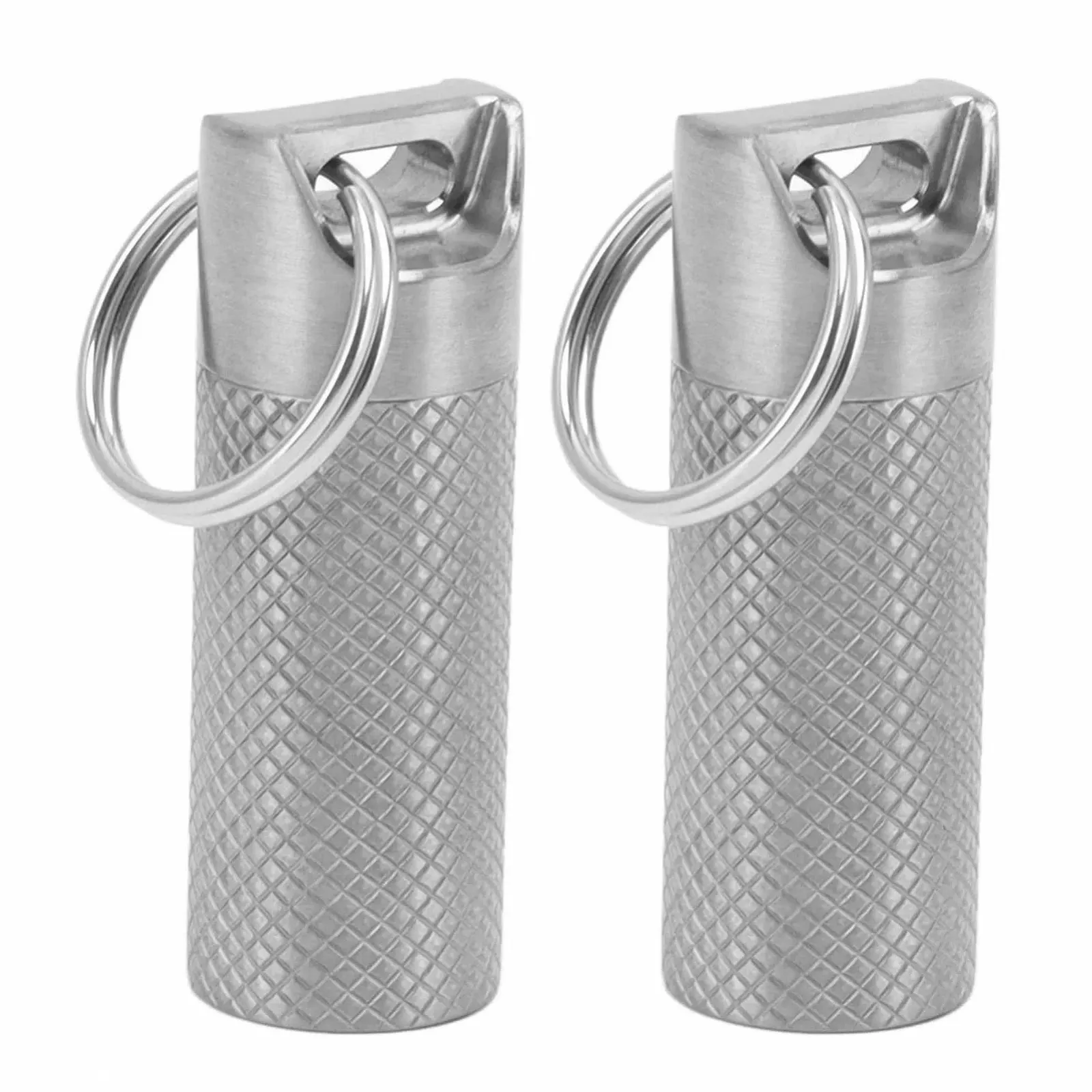 Коробка для Таблеток Герметична з Карабіном, Портативний Водонепроникний Міні-Бокс, фото №4