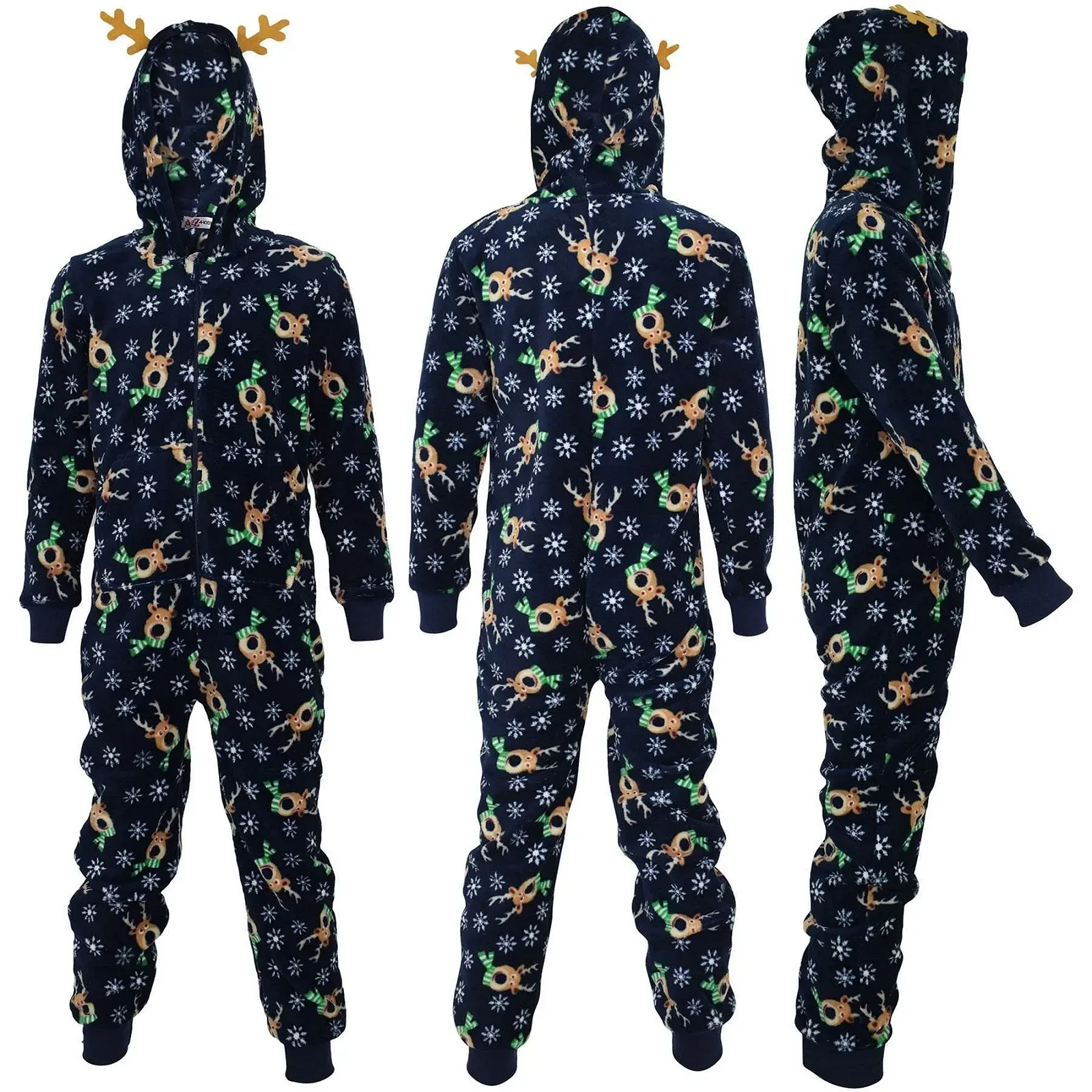 Дитячий комбінезон A2Z 4 Kids Christmas Rudolf Print, м’яка, фото №6