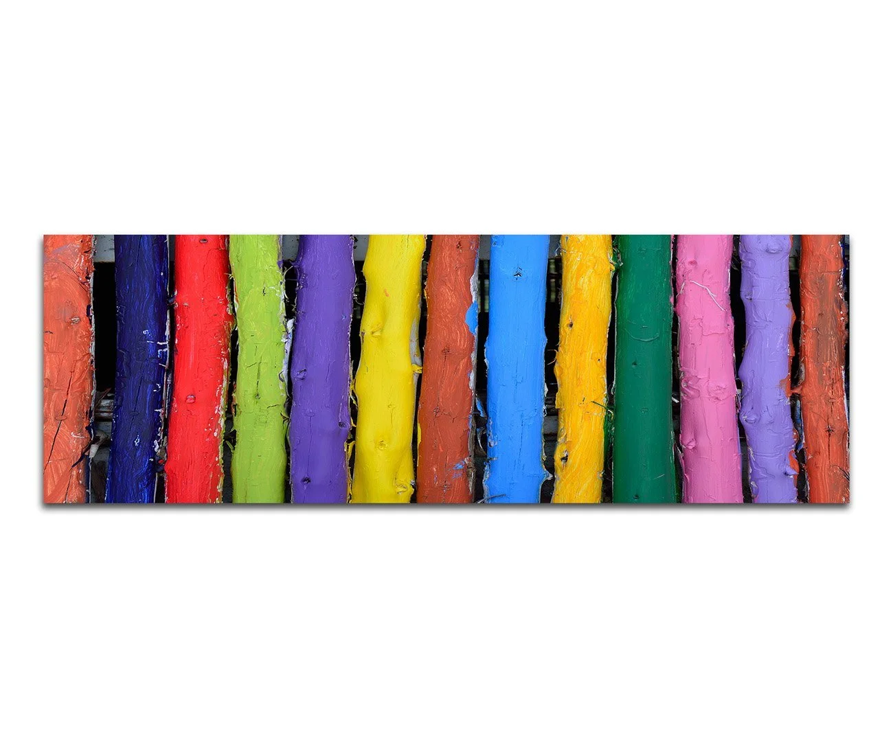 Картина на підрамнику Augenblicke Wandbilder Wood Background 150 x 50 см Кольорова, фото №2