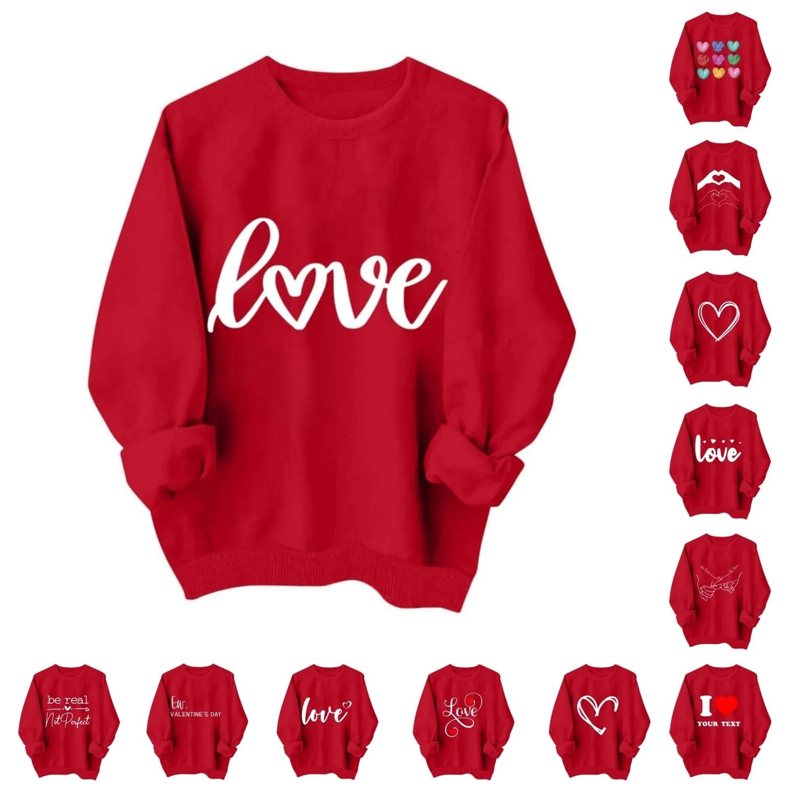 Женский Свитшот Oversize Длинный Хлопковый Красный, фото №1 Женский Свитшот Oversize Длинный Хлопковый Красный, фото №1